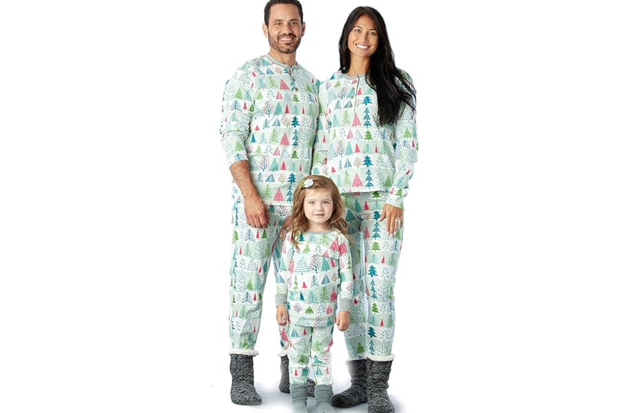 HonestBaby Family Matching Holiday Pajamas