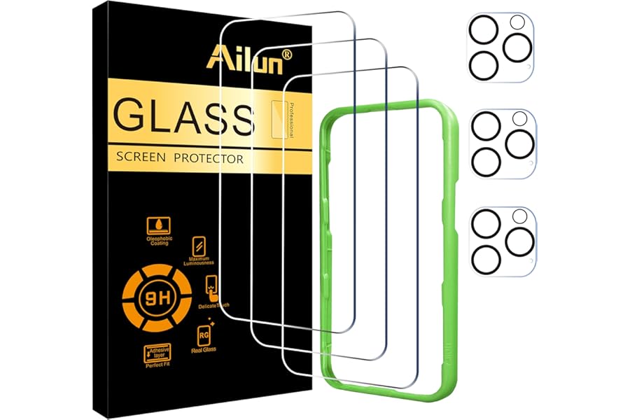 Ailun Screen Protector for iPhone 16 Pro